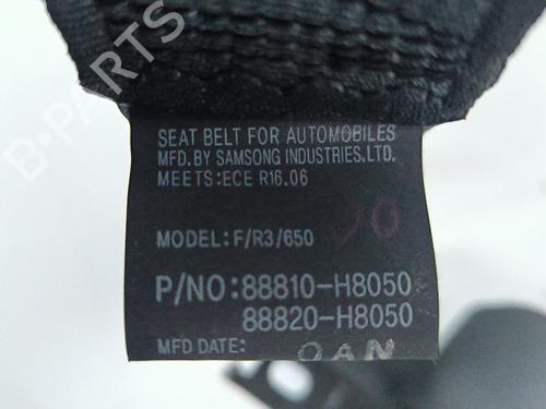 Front right seatbelt KIA STONIC (YB) 1.0 T-GDi | BP35775364I25 - Image 4