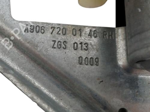Front right window mechanism MERCEDES-BENZ SPRINTER 3,5-t Van (B906) 319 CDI / BlueTEC (906.631, 906.633, 906.635, 906.637) | BP23575928C23 