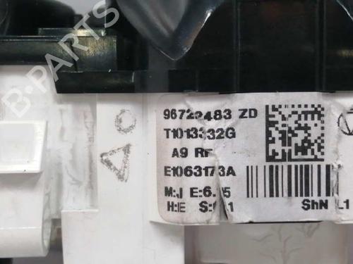 Climate control PEUGEOT 208 I (CA_, CC_) 1.2 VTI 82 | BP9663246I5 