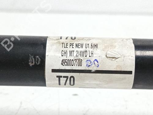 Left front driveshaft KIA SPORTAGE IV (QL, QLE) 1.6 CRDi | BP31013368M38