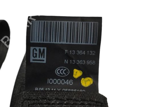 Rear left seatbelt OPEL MERIVA B MPV (S10)  | BP16849133I29 