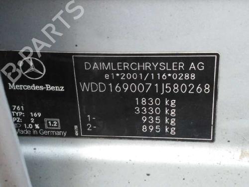 Startmotor MERCEDES-BENZ A-CLASS (W169)  | BP10713701M8 