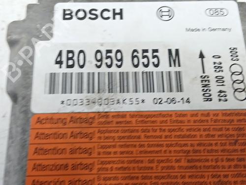 Centralina airbag AUDI A6 C5 (4B2, 4B4) 1.9 TDI | BP29751092M53 