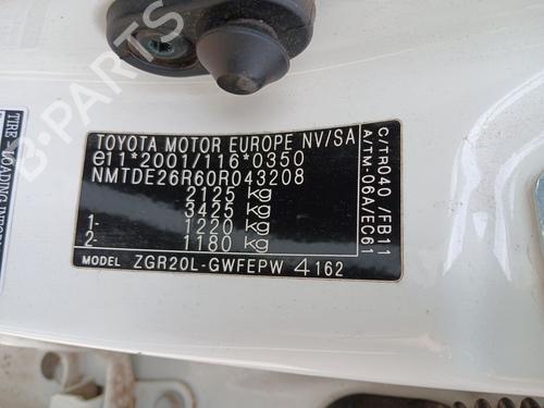 Dashboard TOYOTA VERSO (_R2_) 1.6 (ZGR20_, ZGR20R) | BP36693148C46 - Image 15