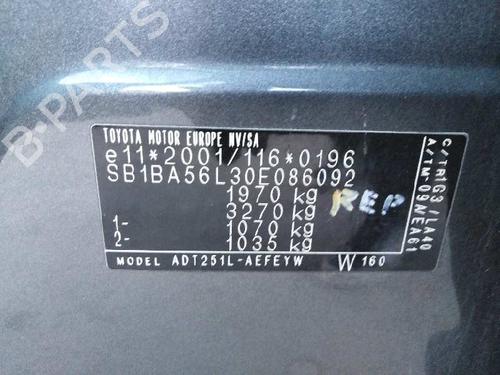 Elektronisk modul TOYOTA AVENSIS Saloon (_T25_)  | BP12429124M83 