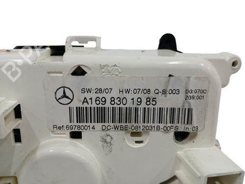 Climate control MERCEDES-BENZ B-CLASS Sports Tourer (W245) | BP17641285I5