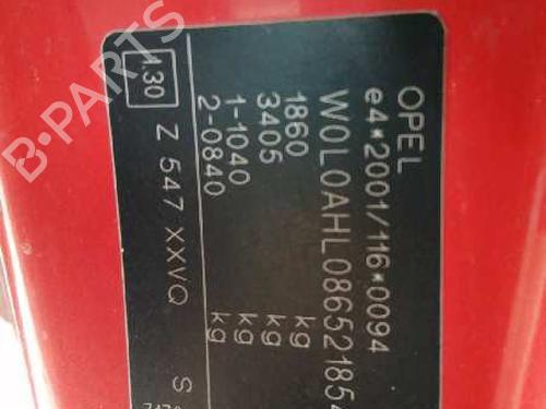 Fuse box OPEL ASTRA H GTC (A04) 1.9 CDTI (L08) | BP7670507E1 