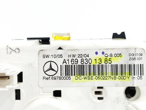 Climate control MERCEDES-BENZ A-CLASS (W169)  | BP11057153I5