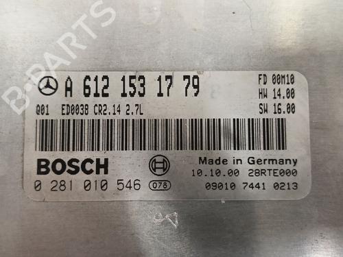 Engine control unit (ECU) MERCEDES-BENZ M-CLASS (W163) ML 270 CDI (163.113) | BP36078206M57 - Image 4