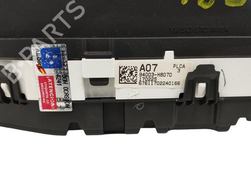 Instrument cluster KIA RIO IV (YB, SC, FB) 1.0 T-GDI 100 | BP17109674C47 