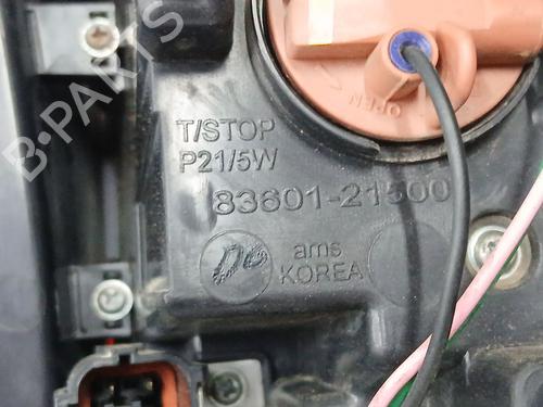 Left taillight SSANGYONG RODIUS II 2.2 Xdi | BP29273373C34 