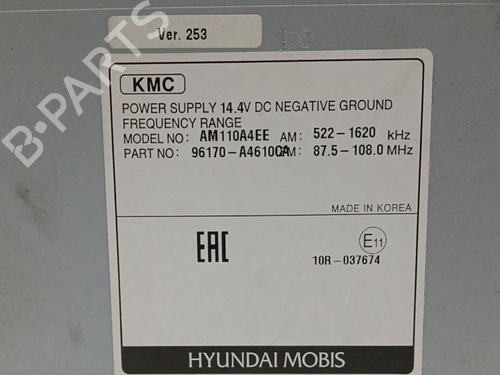 Radio KIA CARENS IV  | BP17334112E6 