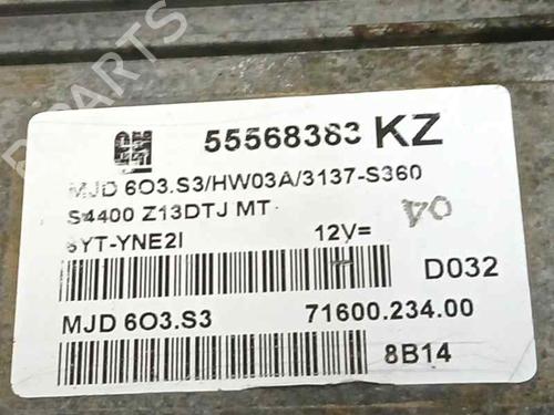 Engine control unit (ECU) OPEL CORSA D (S07)  | BP26567508M57 