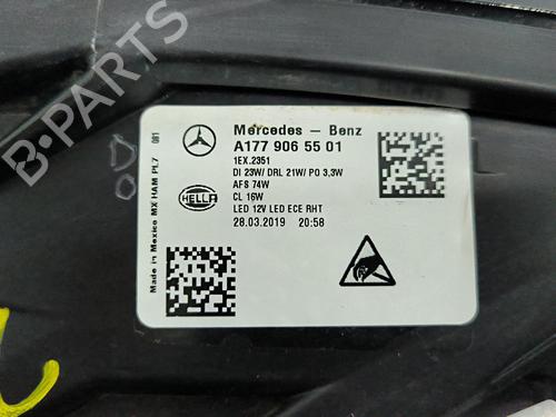 Left headlight MERCEDES-BENZ A-CLASS Saloon (V177) A 180 d (177.103) | BP32410522C28 