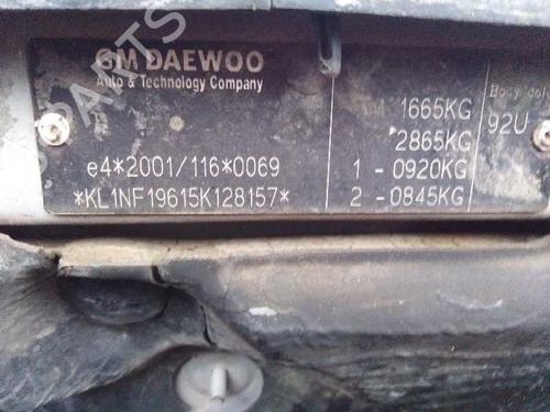 Front right seatbelt CHEVROLET NUBIRA Saloon 1.6 | BP13022127I25 