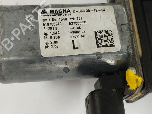 Front left window mechanism FIAT 500 (312_) 1.2 (312AXA1A) | BP11032642C22 