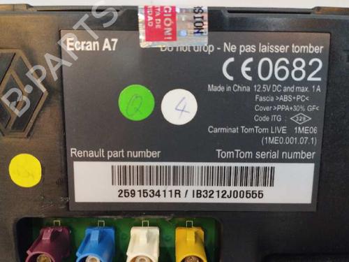 Electronic module RENAULT MEGANE III Hatchback (BZ0/1_, B3_) 1.6 dCi (BZ00, BZ12, BZ13) | BP10168256M83 