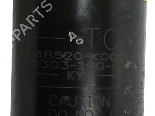 Left front shock absorber MAZDA 2 Hatchback (KB) 1.5 Hybrid (KBAC3X) | BP17460472M16