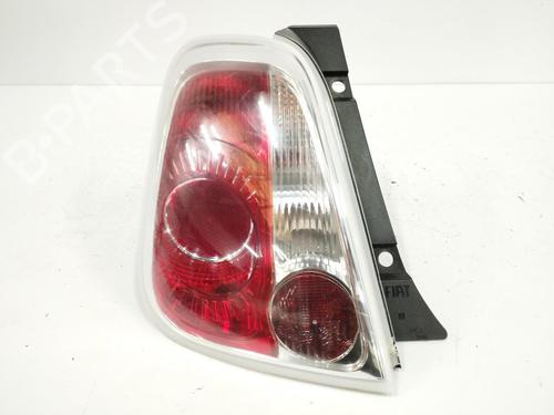 Used Left taillight FIAT 500 (312_) 1.2 (312AXA1A) (69 hp) 11032612
