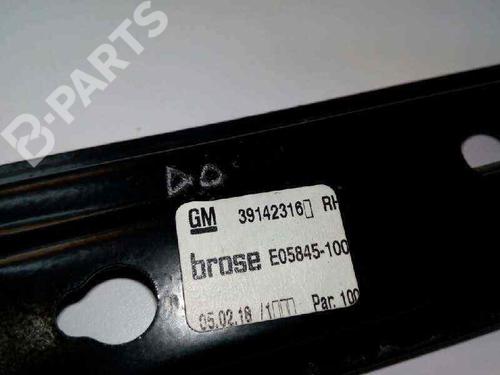 Front right window mechanism OPEL ASTRA K (B16) 1.6 CDTi (68) | BP5840102C23 