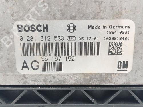 Engine control unit (ECU) OPEL VECTRA C GTS (Z02) 1.9 CDTI (F68) | BP28536859M57 