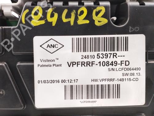 Instrument cluster RENAULT CLIO IV (BH_) 1.5 dCi 75 | BP11967638C47