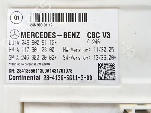 Electronic module MERCEDES-BENZ B-CLASS Sports Tourer (W246, W242)  | BP19636117M83 
