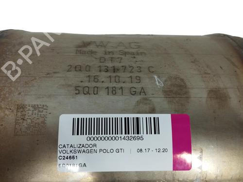 Catalyst VW POLO VI (AW1, BZ1, AE1) 2.0 GTI | BP17457502M10 