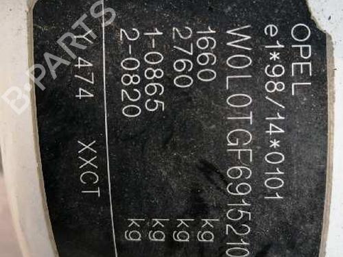 Drosselklappe OPEL ASTRA G Hatchback (T98) 1.6 (F08, F48) | BP7102297M82 