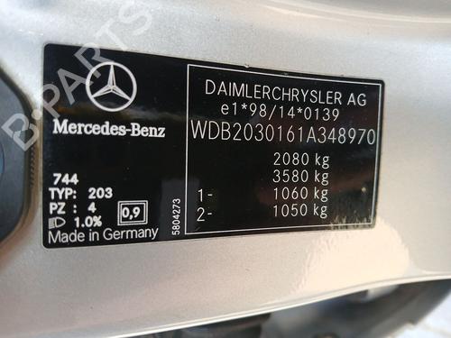 Engine control unit (ECU) MERCEDES-BENZ C-CLASS (W203) C 270 CDI (203.016) | BP39667580M57 - Image 12