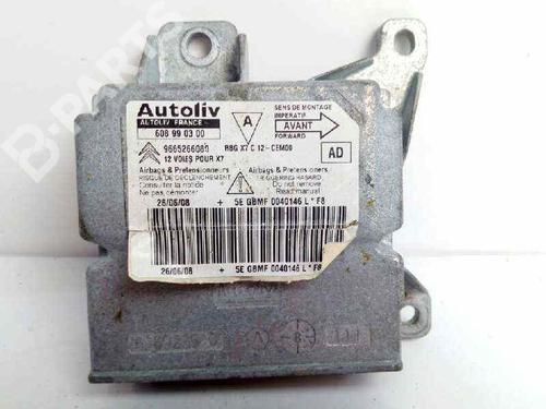 Airbag styreenhed CITROËN C5 III (RD_) 1.6 HDi 110 (109 hp) 9665266080 | 9665266080 | 608990300 |