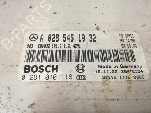 Engine control unit (ECU) MERCEDES-BENZ A-CLASS (W168) A 170 CDI (168.008) | BP4972570M57