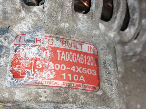 Alternator HYUNDAI TERRACAN (HP) 2.9 CRDi 4WD | BP11920569M7