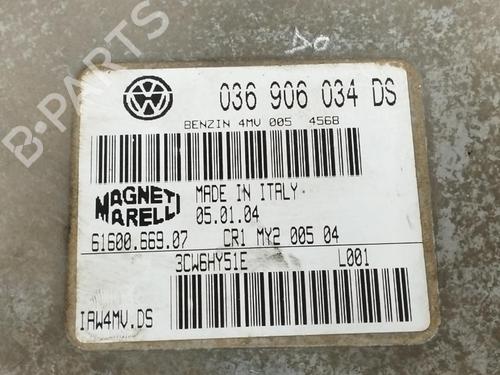 Engine control unit (ECU) SEAT LEON (1M1) 1.6 16 V | BP18267584M57 
