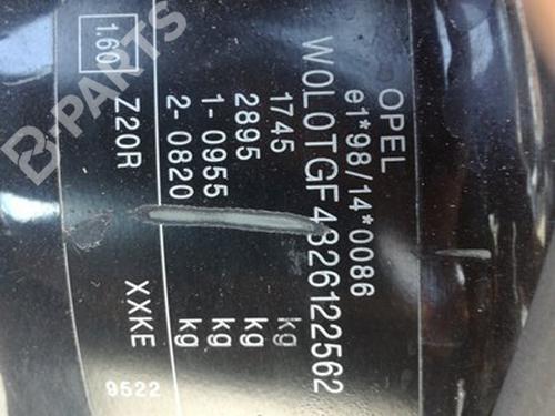 Starter OPEL ASTRA G Hatchback (T98) 1.7 DTI 16V (F08, F48) | BP10660953M8 