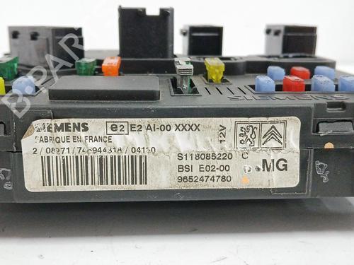 Fuse box PEUGEOT 206 Hatchback (2A/C) 1.4 HDi eco 70 | BP28973302E1 