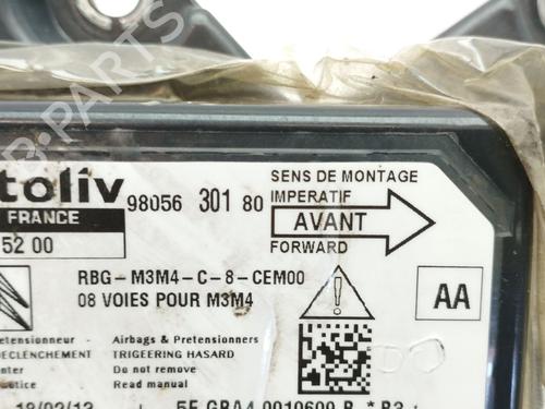 ECU airbags CITROËN C-ELYSEE (DD_) 1.2 VTi 72 (DDHMY0) | BP33437112M53 - Image 4