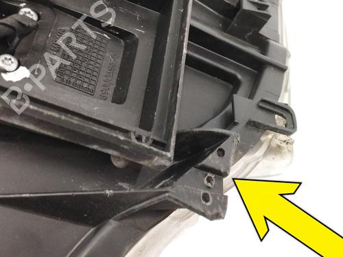 Left headlight PEUGEOT 607 (9D, 9U) 3.0 V6 24V | BP13757055C28 