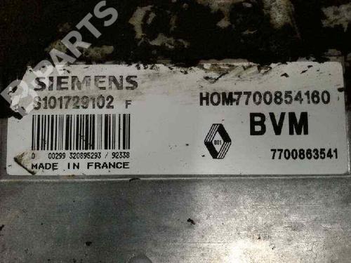 Engine control unit (ECU) RENAULT CLIO II (BB_, CB_) 1.2 (BB0A, BB0F, BB10, BB1K, BB28, BB2D, BB2H, CB0A,... | BP1434809M57 