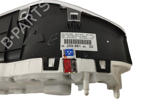 Instrument cluster PEUGEOT 2008 I (CU_)  | BP13361832C47 