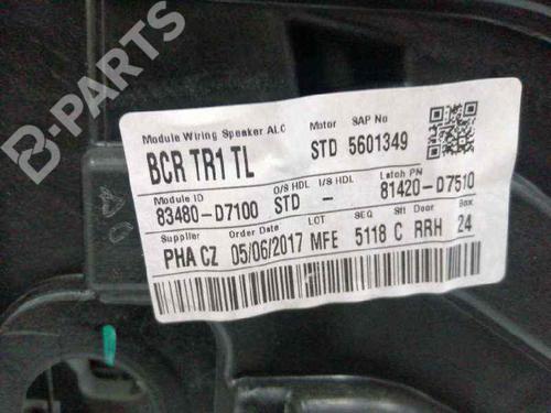 Rear right window mechanism HYUNDAI TUCSON (TL, TLE) 1.7 CRDi | BP8503617C25 