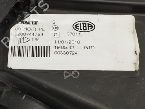 Left headlight DACIA LOGAN (LS_) 1.5 dCi (LS0K) | BP14446013C28 