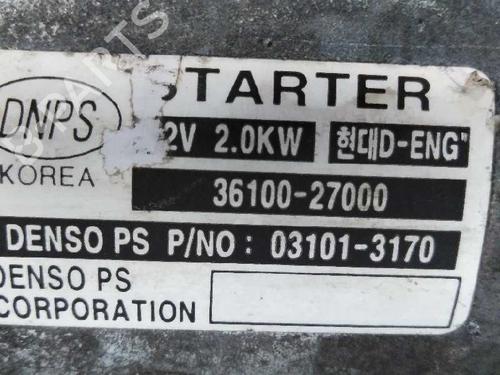 Starter KIA CARENS I MPV (FC, FJ) 2.0 CRDi | BP8068946M8