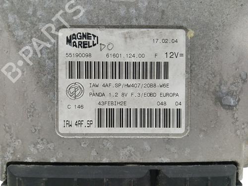 Engine control unit (ECU) FIAT PANDA (169_)  | BP19933136M57 
