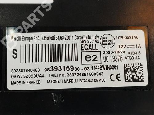 Electronic module PEUGEOT 5008 II (MC_, MJ_, MR_, M4_) 1.5 BlueHDi 130 (MCYHZJ, MCYHZR, MCYHZX) | BP10649651M83 