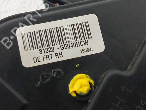 Front right lock KIA NIRO I (DE) 1.6 GDI Hybrid | BP30096581C97 