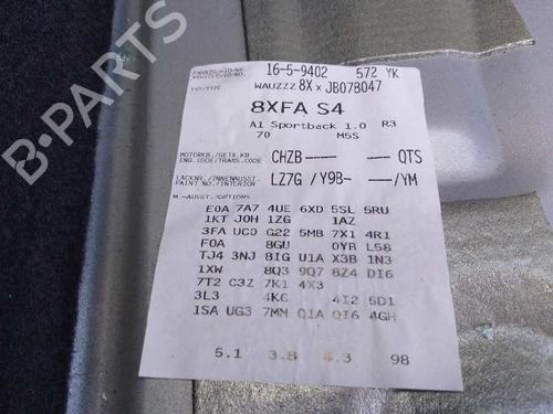 Dashboard AUDI A1 Sportback (8XA, 8XF)  | BP8166397C46 