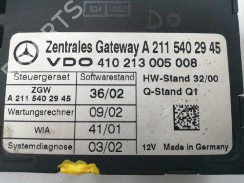 Electronic module MERCEDES-BENZ E-CLASS (W211) | BP6138333M83