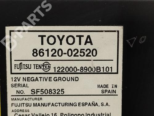 Radio TOYOTA AURIS (_E15_) 2.2 D (ADE157_, ADE151_, ADE151R, ADE157R) | BP10728334E6 
