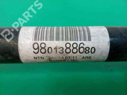 Right front driveshaft CITROËN C3 II (SC_)  | BP3321567M39 